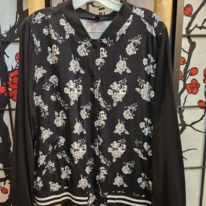 Torrid skull bomber jacket